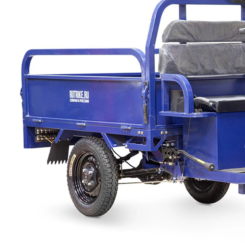 Грузовой электротрицикл Rutrike Партнёр 1500 48V1200W Синий 8